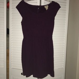 Lace Purple Dress